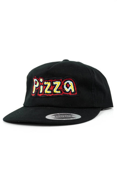 Pizzamütze - Deaf Snapback (schwarz)