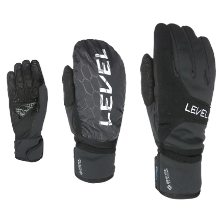 Snowboard-Handschuhe Level -Tempest I-Touch WINDSTOPPER® (schwarz)