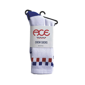 Ace Socken - Crew weiß