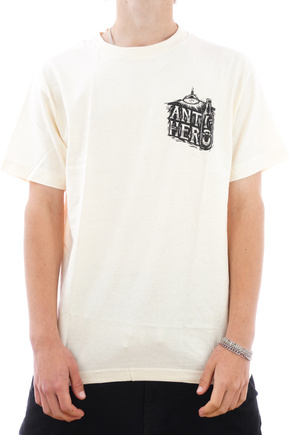 Antihelden-T-Shirt - Carnales Blanco (creme/schwarz)