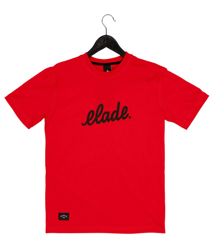 Elade T-shirt - Handgeschrieben (rot)