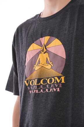 Volcom t-shirt - Herr Blisser hth (dunkel schwarz heather)