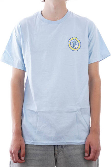 Antihero T-Shirt - Taube Rund hellblau/mehrfarbig