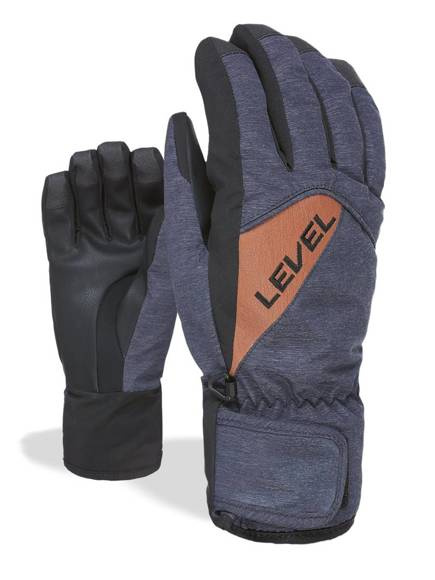 Snowboard-Handschuhe Level - Cruise (blau-grau)