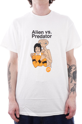 Skate Mental t-shirt - Alien vs Predator (weiß)