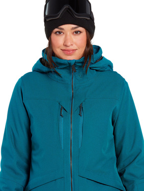 Volcom Damen Snowboard Jacke - WMN Shelter 3D Stretch (gletscherblau)