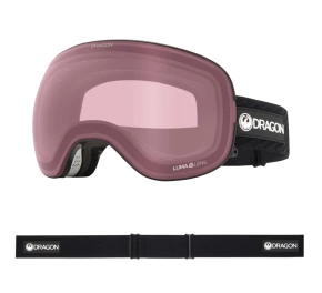 Dragon X2 goggle - Icon Red (LL rote Ionen + LL hellrosa freie Scheibe)