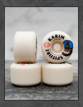 Spitfire Wheels - F4 97du Radial Full Karim Callender Burn Squad (natur)