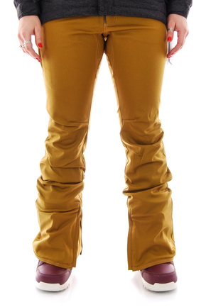 Damen-Snowboardhose L1 Premium Goods - Heartbreaker Twill tabacco
