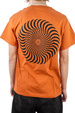 Spitfire T-Shirt - Klassischer Wirbel (orange/schwarz)