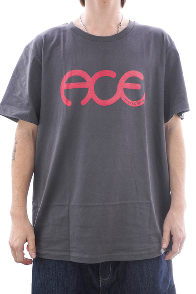 Ace - Rings T-Shirt (anthrazit/rosa)