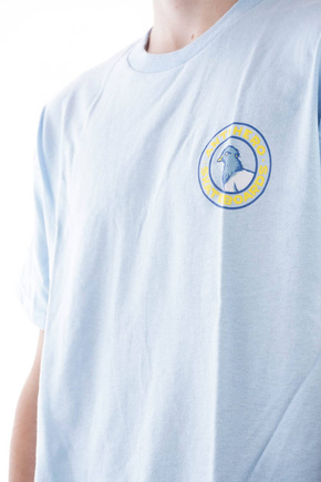 Antihero T-Shirt - Taube Rund hellblau/mehrfarbig