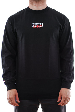 Longsleeve Primitive - Iron Man schwarz