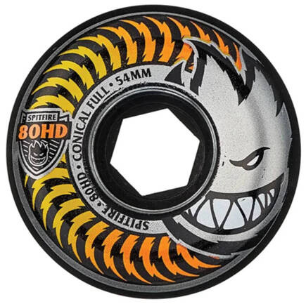 Spitfire Wheels - 80HD Fade Black Konisch Voll