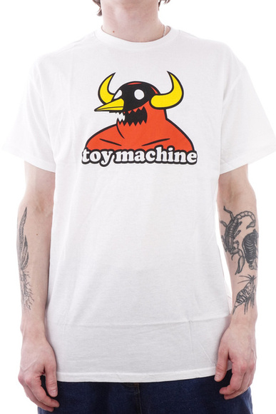 Toy Machine T-shirt - Masked Monster T-Shirt (weiß)