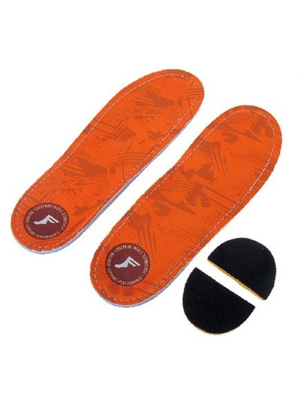 Fußabdruck Einlegesohlen - Orange Camo Kingfoam Orthotic 