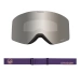 Dragon R1 OTG Goggles - Deep Plum Lumalens Silver Ionized & Lumalens Amber Lens