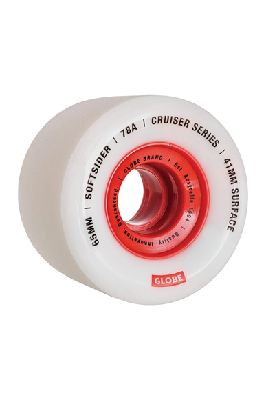 Globe - Softsider Cruiser Rad (weiß/rot)