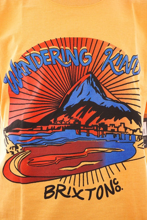 T-shirt BRIXTON - Gondel x Stt (gold)