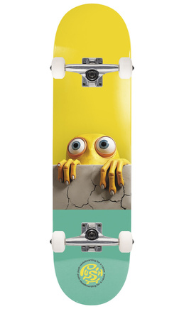 Komplette Tafel Push - Peek Over FP (grün/gelb)