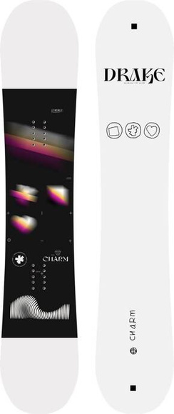 Damen Snowboard Drake - Charm