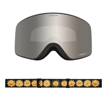 Dragon NFX MAG OTG Goggles - Danny Davis Signature 2024 Lumalens Silver Ionized & Lumalens Dark Smoke Lens