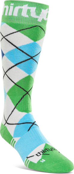 Thirty Two Socken - Double (schwarz/grün)