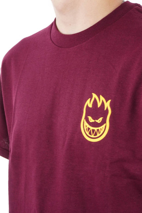 Spitfire T-Shirt - Lil Big Head (kastanienbraun/gold)