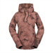 Volcom Snowboard-Sweatshirt für Frauen - Costus HD (rosa Salzwäsche)