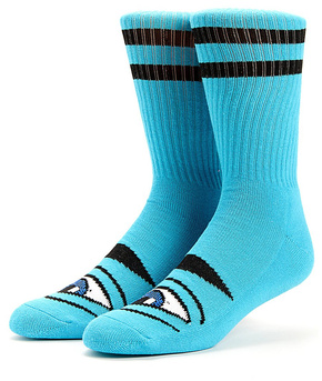 Toy Machine Socken - Sect Eye III Blau Crew 