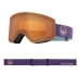 Dragon R1 OTG Goggles - Deep Plum Lumalens Silver Ionized & Lumalens Amber Lens