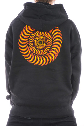 Spitfire Sweatshirt - OG Classic Flames (schwarz/rot/gelb)