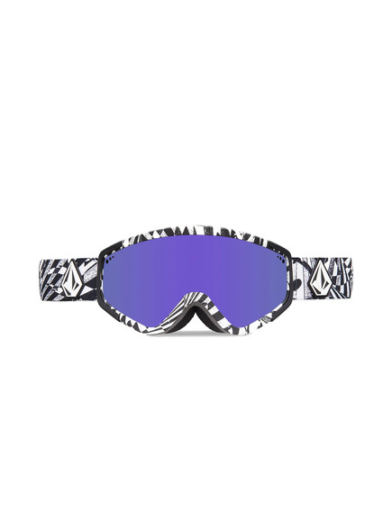 Volcom Attunga Goggles - OP Art/Lila Chrom + Gelb