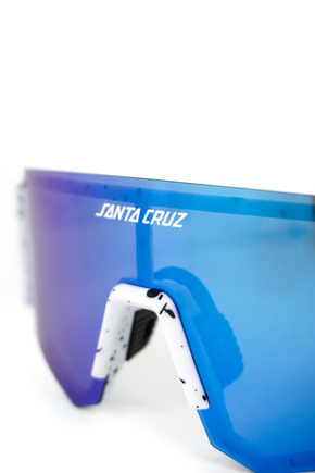 Santa Cruz Brille - Strip Racer (weiß/blau)