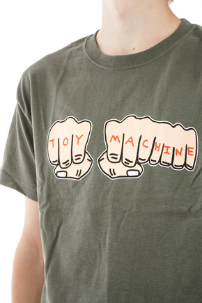 Toy Machine T-Shirt - Fists T-Shirt (oliv)