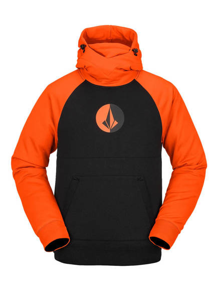Volcom Snowboard Sweatshirt - Hydro Riding HD (orangefarbener Schock)