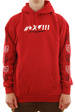Brixton x Independent Sweatshirt - Glänzend rot 