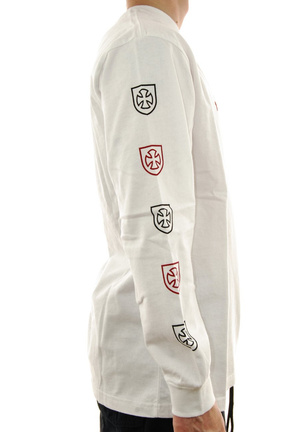 Langarmshirt BRIXTON - Glänzend weiß