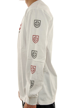 Langarmshirt BRIXTON - Glänzend weiß