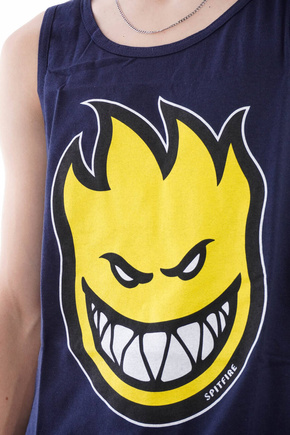 Spitfire Tank Top - Bighead Fill navy/gelb