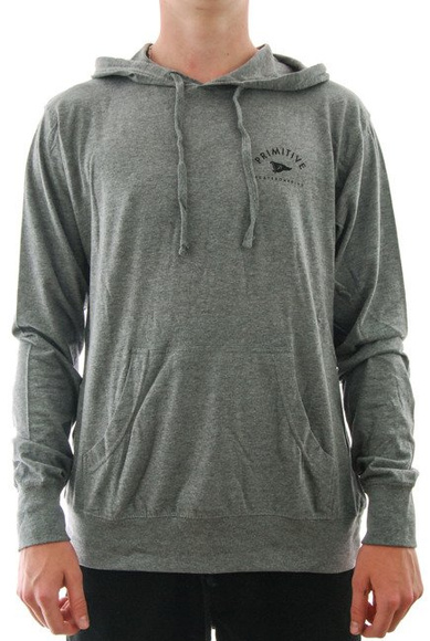 Primitive Sweatshirt - Wimpel Bogen Pullover Hoodie Schwarz