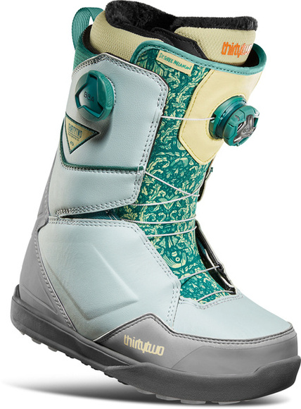 Damen Snowboardschuhe ThirtyTwo - Lashed Double Boa Melancon (grau/grün)