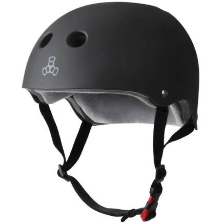 Dreifach-Acht-Helm - Der zertifizierte Sweatsaver (Schwarz Matt)