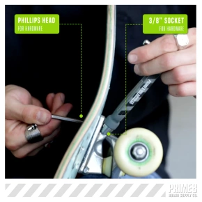 Prime8 Skateboard-Schlüssel - Kompaktes Skate-Tool