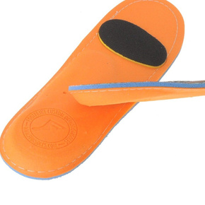 Fußabdruck Einlegesohlen - Orange Camo Kingfoam Orthotic 