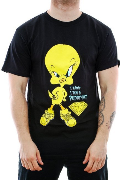 T-Shirt von Diamond Supply Co. -  Puddy Tat schwarz