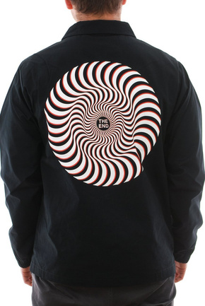 Spitfire Jacke - Potrero schwarz/rot