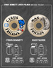 Spitfire Wheels - F4 99du Classic Cyrus Bennett Burn Squad (natur)