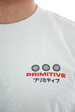 Primitiv-T-Shirt - Fernost weiß