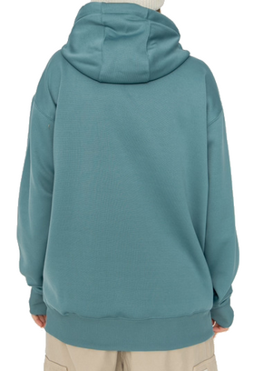 Damen-Snowboard-Sweatshirt Volcom - Riding Hydro P/O (heather grey)